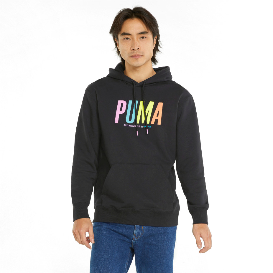 Hanorac puma swxp graphic hoodie tr 533621-01 - imagine 3