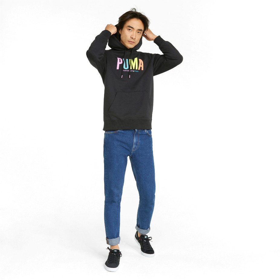Hanorac puma swxp graphic hoodie tr 533621-01 - imagine 5