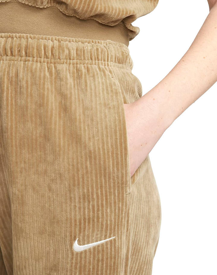 Pantaloni nike w nsw vlr hr pant wide dq5921-258 - imagine 3