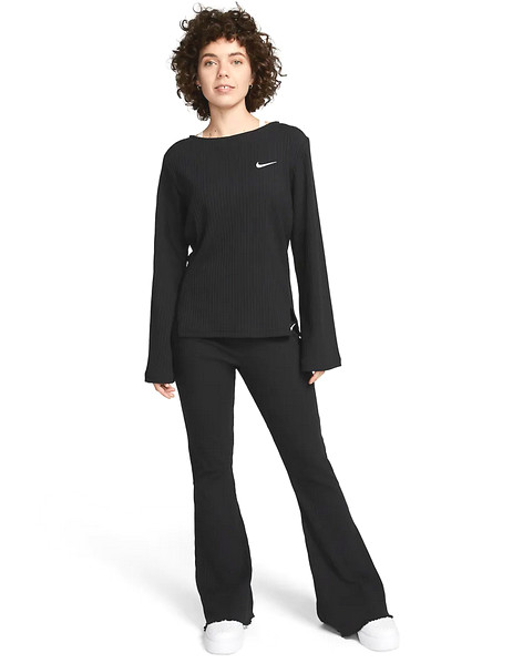 Bluza nike w nsw rib jrsy ls top dv7866-010 - imagine 4