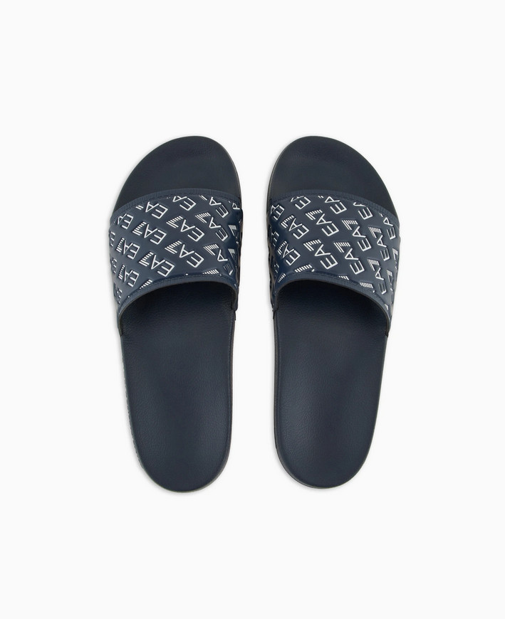 Slapi Emporio Armani ea7 water sport all over slipper u 7x000109mb198