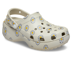 Saboti crocs classic platform floral clog w 212668 212668-1wy